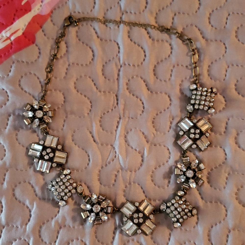 Rhinestone Antique Necklace